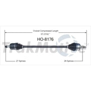 HO-8176 CV Axle Shaft