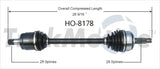 HO-8178 CV Axle Shaft