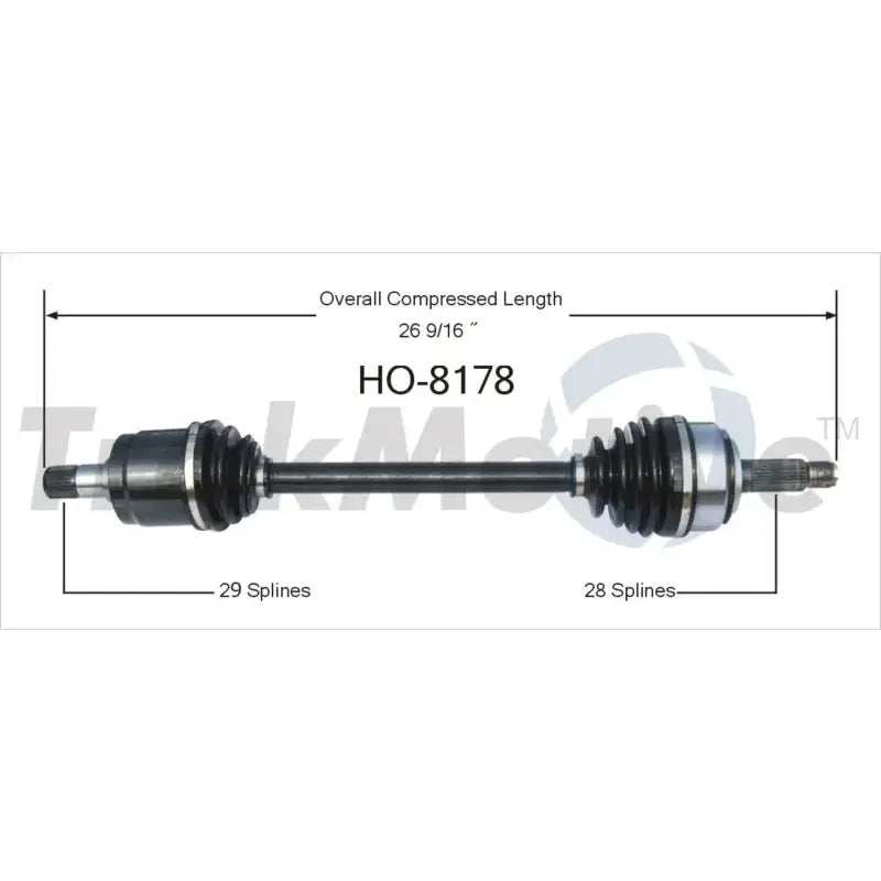 HO-8178 CV Axle Shaft