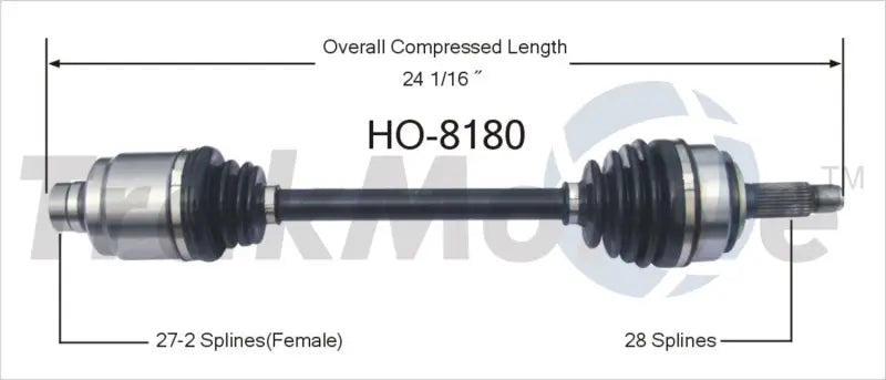 HO-8180 CV Axle Shaft