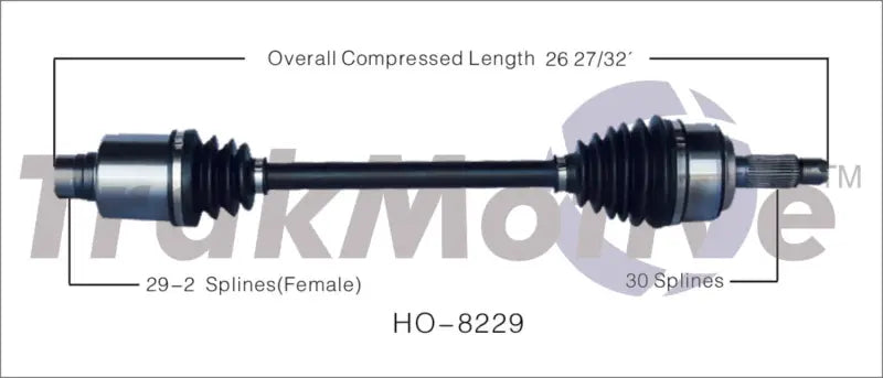 HO-8229 CV Axle Shaft