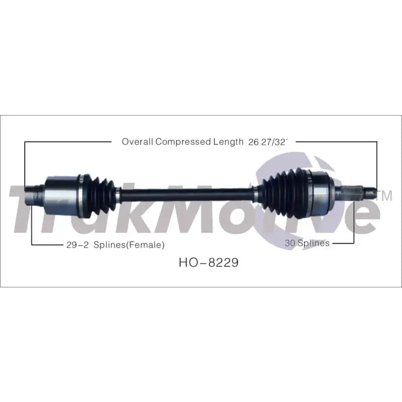 HO-8229 CV Axle Shaft
