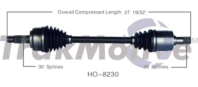 HO-8230 CV Axle Shaft