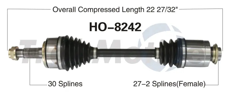 HO-8242 CV Axle Shaft