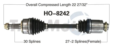 HO-8242 CV Axle Shaft