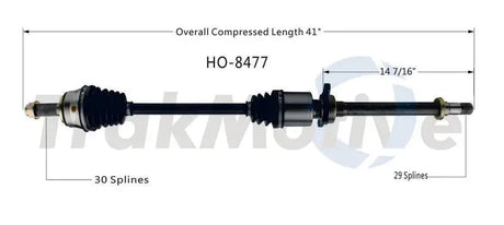 HO-8477 CV Axle Shaft