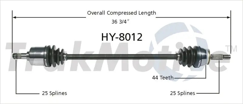 HY-8012 CV Axle Shaft
