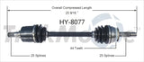 HY-8077 CV Axle Shaft