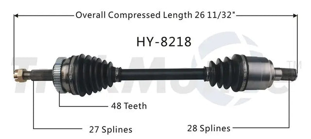 HY-8218 CV Axle Shaft