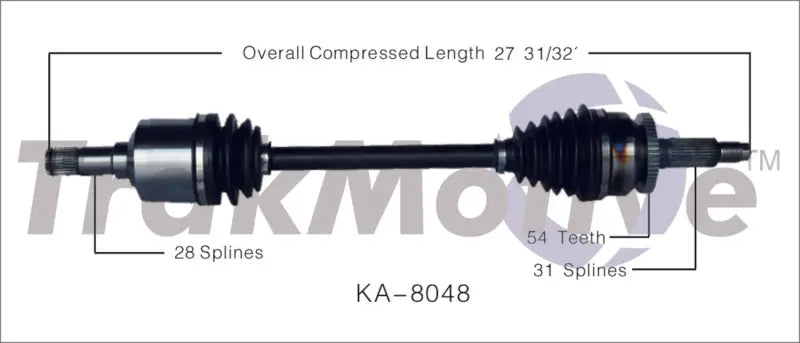 KA-8048 CV Axle Shaft