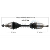 MB-8044 CV Axle Shaft