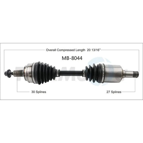 MB-8044 CV Axle Shaft