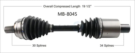 MB-8045 CV Axle Shaft