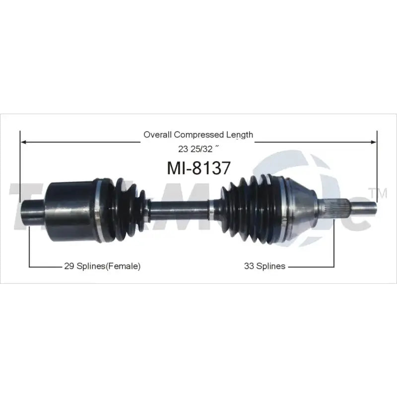 MI-8137 CV Axle Shaft