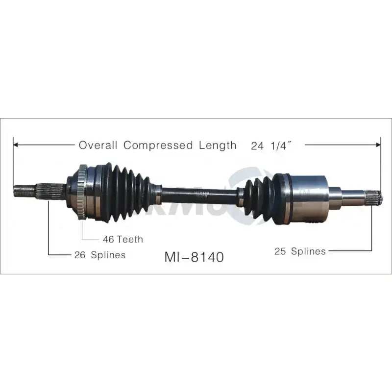 MI-8140 CV Axle Shaft