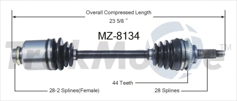 MZ-8134 CV Axle Shaft