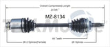 MZ-8134 CV Axle Shaft