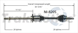 NI-8205 CV Axle Shaft