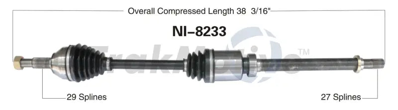 NI-8233 CV Axle Shaft