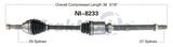 NI-8233 CV Axle Shaft