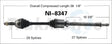 NI-8347 CV Axle Shaft