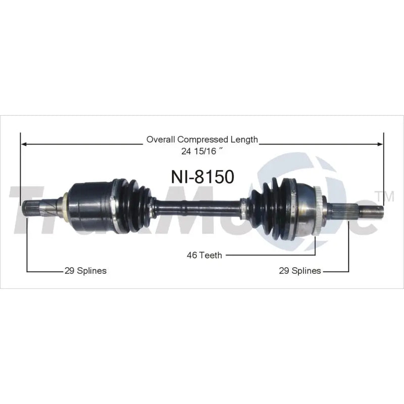 Trakmotive NI-8150 - New CV Axle