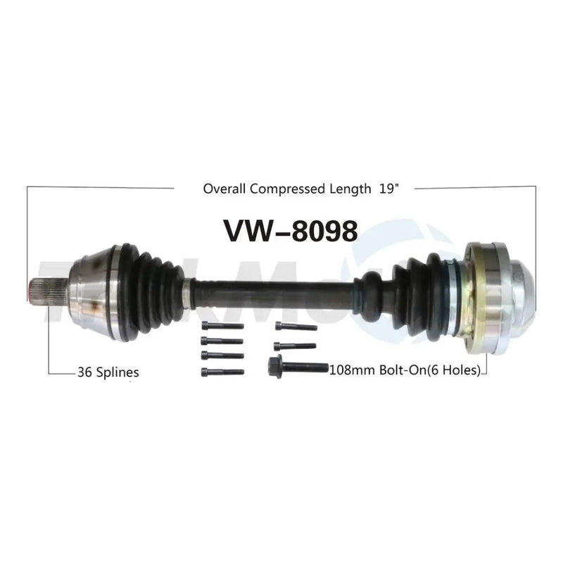 Trakmotive VW-8098 - New CV Axle