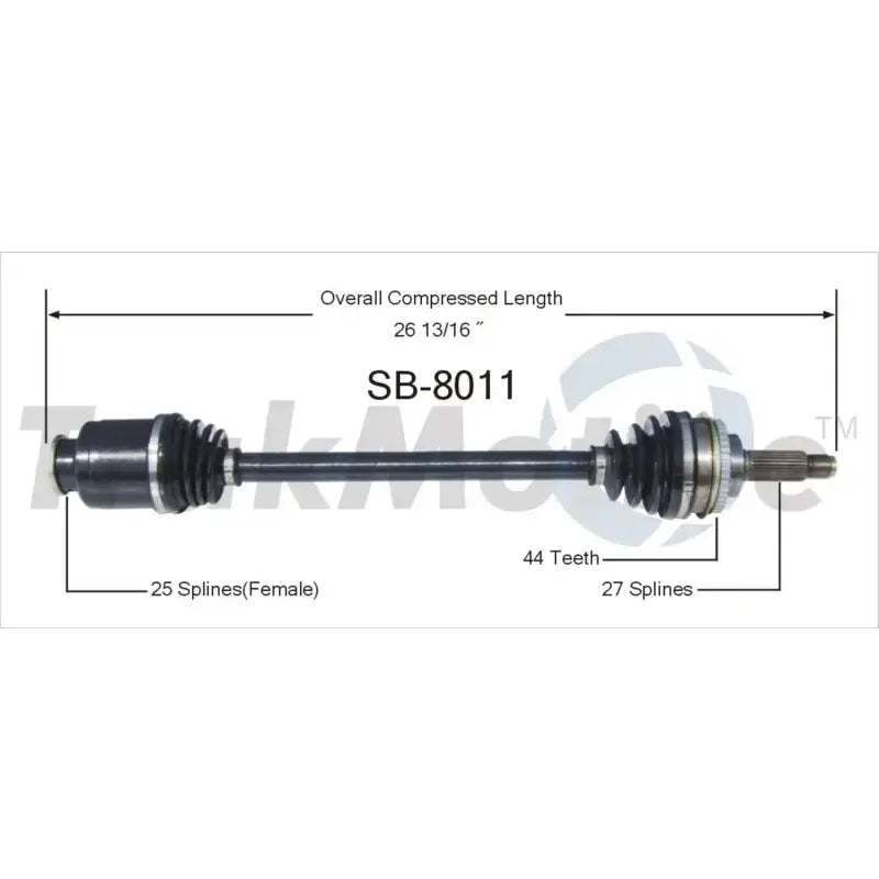 SB-8011 CV Axle Shaft