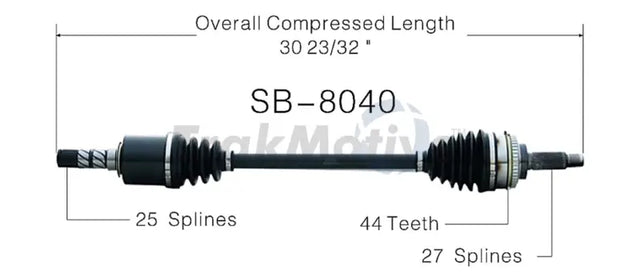 SB-8040 CV Axle Shaft