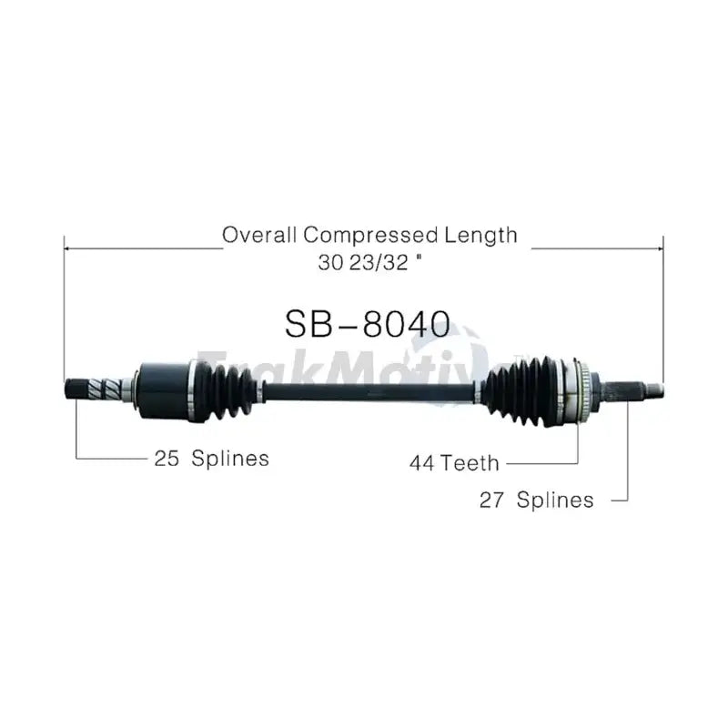 SB-8040 CV Axle Shaft