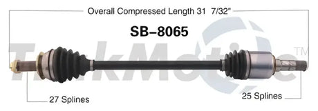 SB-8065 CV Axle Shaft