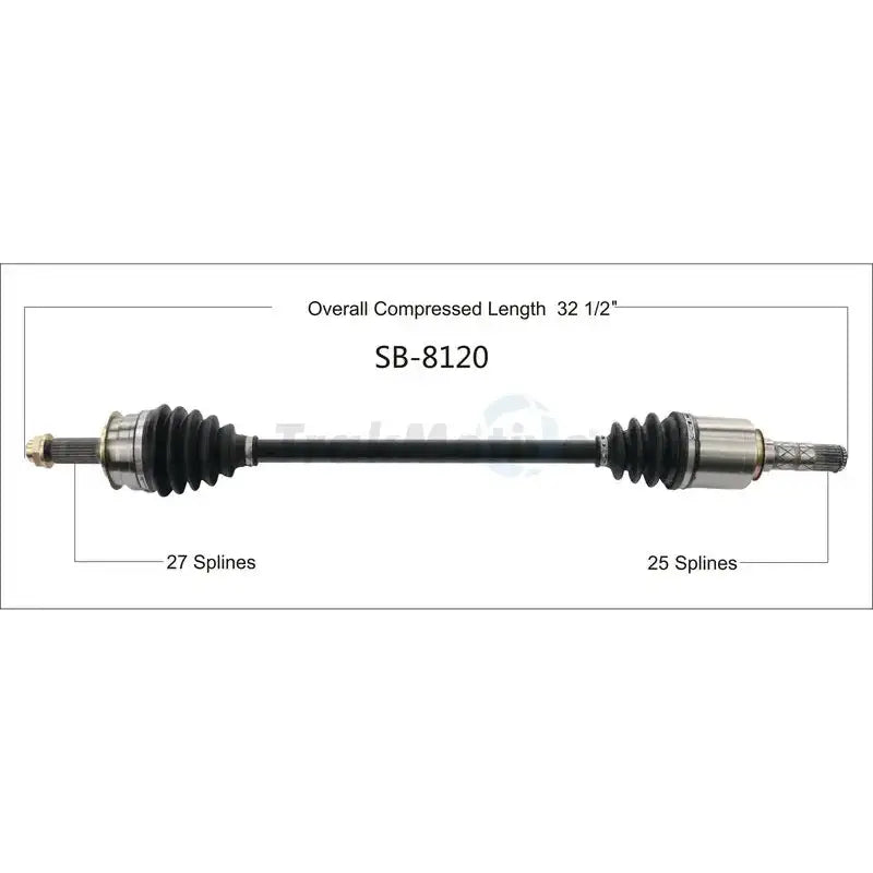SB-8120 CV Axle Shaft