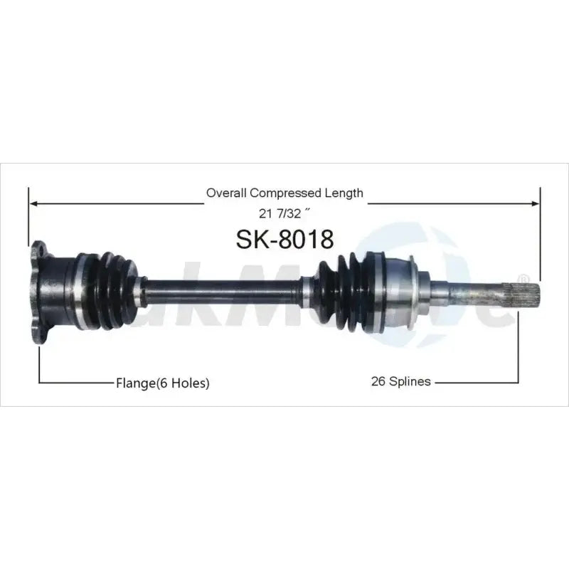 SK-8018 CV Axle Shaft