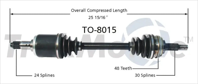 TO-8015 CV Axle Shaft