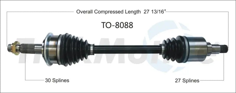 TO-8088 CV Axle Shaft