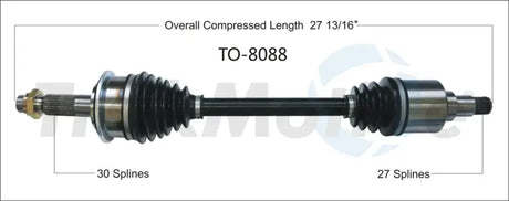 TO-8088 CV Axle Shaft