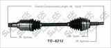 TO-8212 CV Axle Shaft