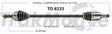 TO-8233 CV Axle Shaft