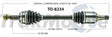 TO-8234 CV Axle Shaft