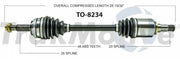 TO-8234 CV Axle Shaft