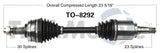 TO-8292 CV Axle Shaft