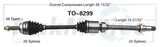TO-8299 CV Axle Shaft