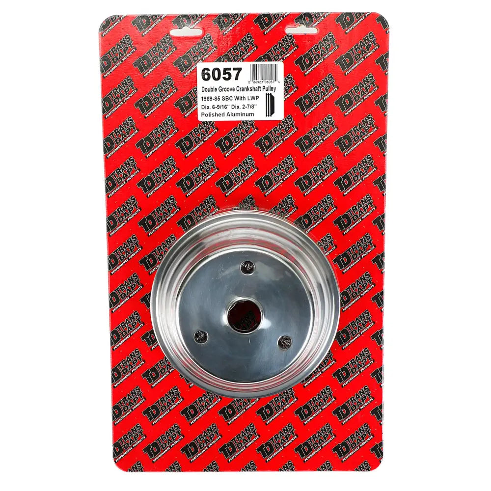 Transdapt Very Durable And Corrosion Resistant Crankshaft Pulley 6057 - Pully Dbl Groove Lwr Chv