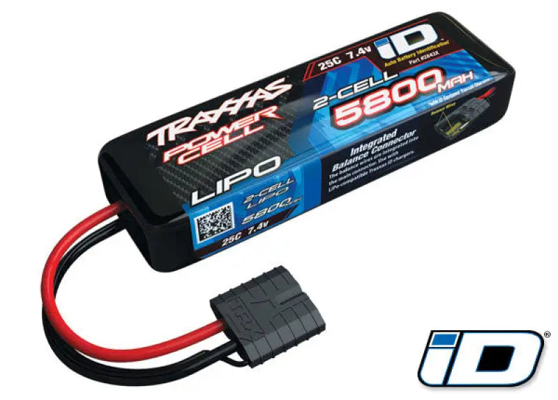 Traxxas 2843X 5800Mah 7.4-Volt 2-Cell 2 Quality remote control vehicle battery from Traxxas