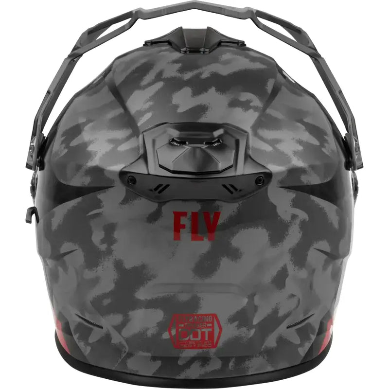 Trekker Pulse Helmet Black Camo/Red Xs - RV and Auto Parts