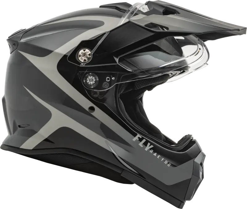 Trekker Pulse Helmet Black/Grey 2x - RV and Auto Parts
