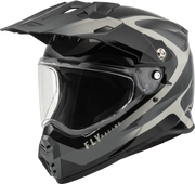 FLY RACING Trekker Pulse Helmet Black/Grey 2x