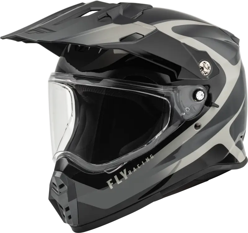 FLY RACING Trekker Pulse Helmet Black/Grey 2x