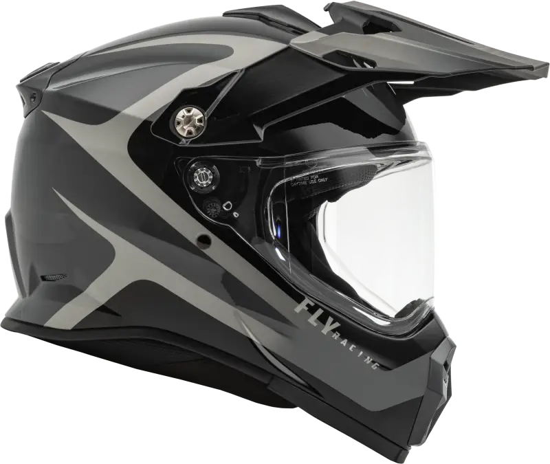 Trekker Pulse Helmet Black/Grey 2x - RV and Auto Parts