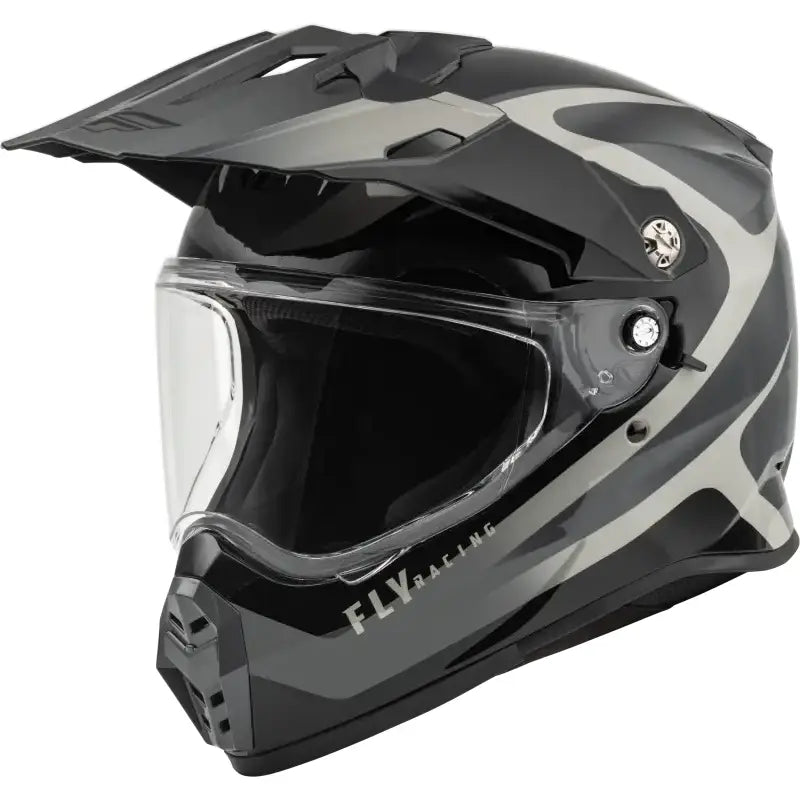 FLY RACING Trekker Pulse Helmet Black/Grey Md
